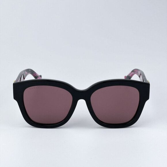 Gucci GG1550SK 004 BRAND NEW Sunglasses Black Red Women Square main image 5
